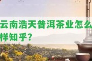 云南浩天普洱茶業(yè)怎么樣知乎？