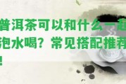 普洱茶可以和什么一起泡水喝？常見搭配推薦！