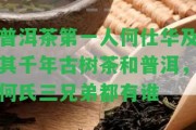 普洱茶第一人何仕華及其千年古樹茶和普洱，何氏三兄弟都有誰