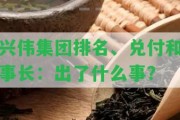 興偉集團(tuán)排名、兌付和事長(zhǎng)：出了什么事？