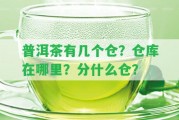 普洱茶有幾個(gè)倉？倉庫在哪里？分什么倉？