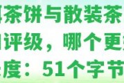 普洱茶餅與散裝茶的區(qū)別和評(píng)級(jí)，哪個(gè)更好？（長(zhǎng)度：51個(gè)字節(jié)）