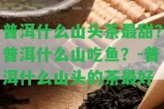 普洱什么山頭茶最甜？普洱什么山吃魚？-普洱什么山頭的茶最好