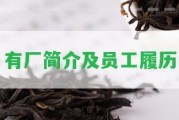 有廠(chǎng)簡(jiǎn)介及員工履歷