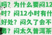 普洱茶悶12小時可以喝嗎？為什么要悶12小時？悶12小時有什么好處？悶久了會不會有毒？悶太久普洱茶可以喝嗎？