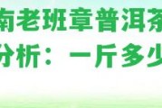 云南老班章普洱茶價格分析：一斤多少錢？