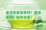 普洱茶紫茶貴嗎？值得買嗎？知乎分享！