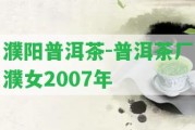 濮陽普洱茶-普洱茶廠濮女2007年