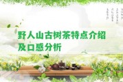 野人山古樹茶特點介紹及口感分析