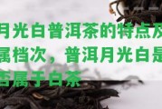 月光白普洱茶的特點及屬檔次，普洱月光白是不是屬于白茶