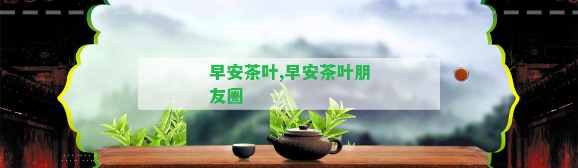 早安茶葉,早安茶葉朋友圈