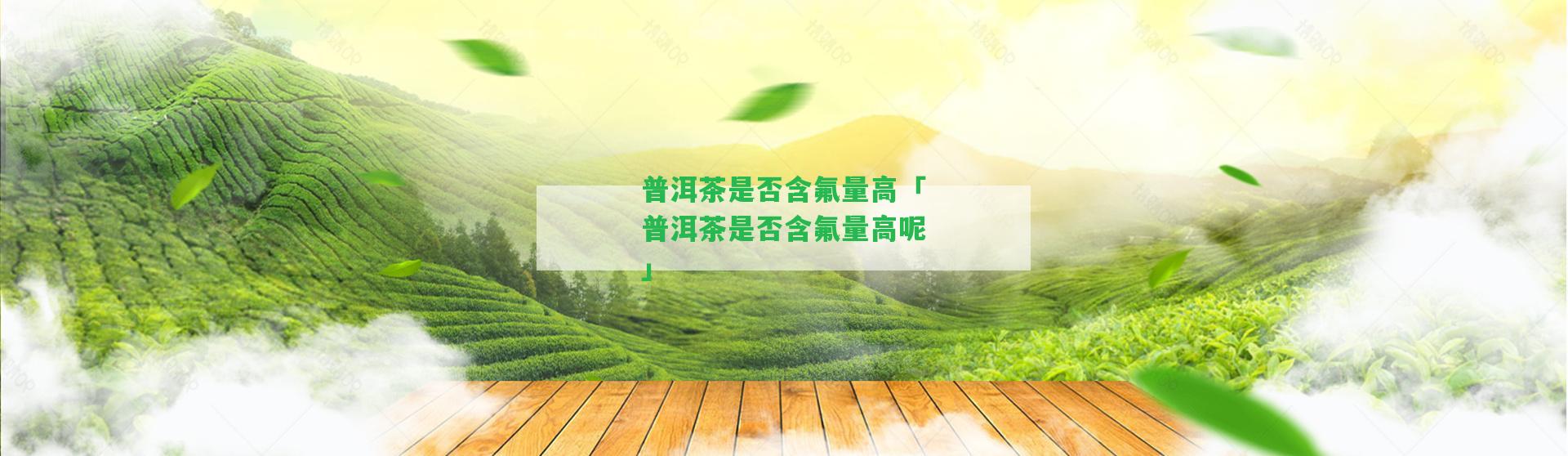 普洱茶是不是含氟量高「普洱茶是不是含氟量高呢」