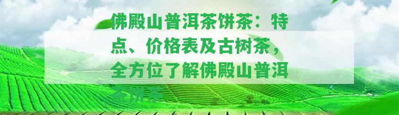 佛殿山普洱茶餅茶：特點、價格表及古樹茶，全方位熟悉佛殿山普洱茶餅茶