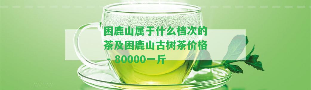 困鹿山屬于什么檔次的茶及困鹿山古樹茶價格 - 80000一斤