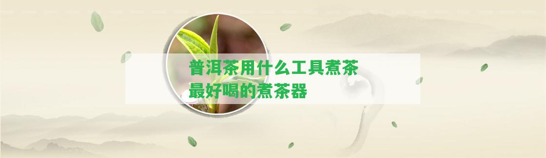 普洱茶用什么工具煮茶最好喝的煮茶器