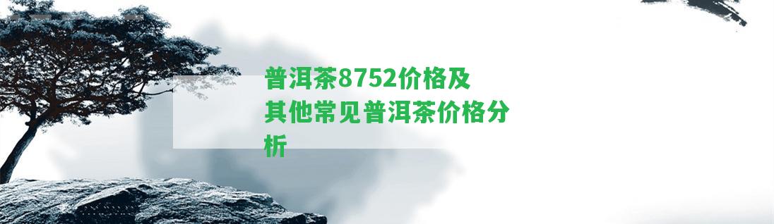 普洱茶8752價格及其他常見普洱茶價格分析