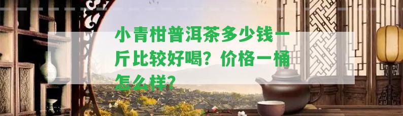 小青柑普洱茶多少錢一斤比較好喝？?jī)r(jià)格一桶怎么樣？