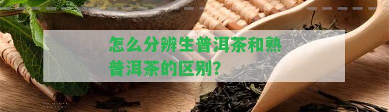 怎么分辨生普洱茶和熟普洱茶的區(qū)別？