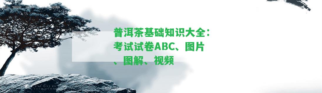 普洱茶基礎(chǔ)知識大全：考試試卷ABC、圖片、圖解、視頻