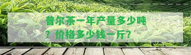 普爾茶一年產(chǎn)量多少噸？價格多少錢一斤？