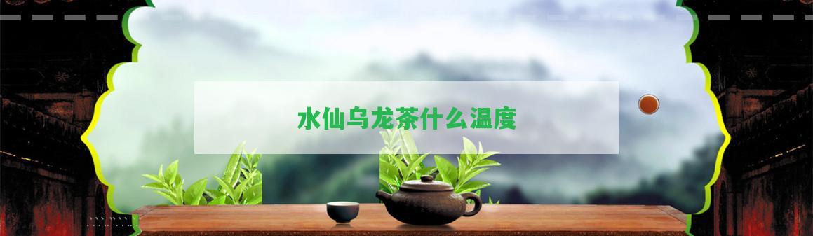 水仙烏龍茶什么溫度